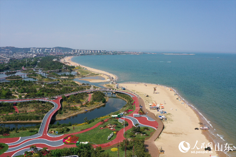 陽光海岸綠道沿岸風(fēng)景。人民網(wǎng)記者 王天樂攝