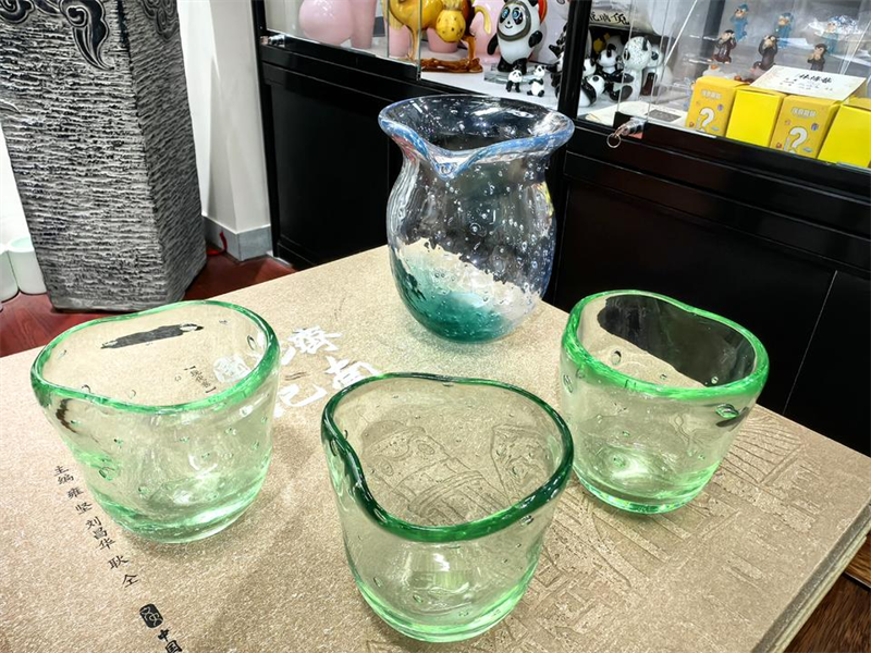 玻璃可以做得這么美！此為濟南泉水創(chuàng)意作品