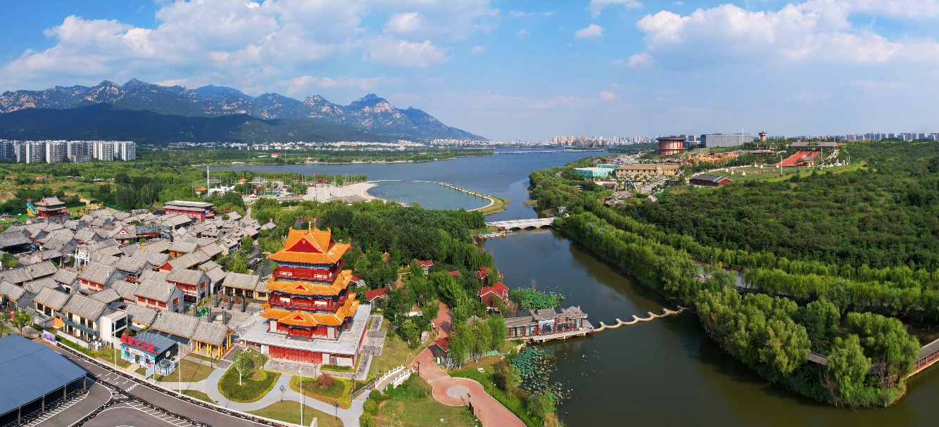 泰安天平湖。陳陽攝