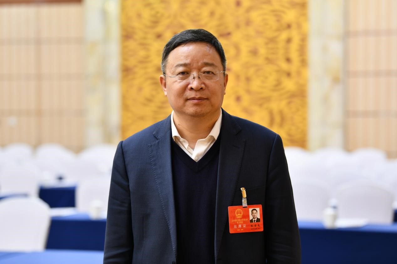 山東省人大代表張貴民。受訪者供圖。