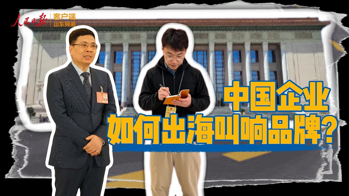 人民日?qǐng)?bào)記者對(duì)話周云杰代表：中國企業(yè)如何出海叫響品牌？