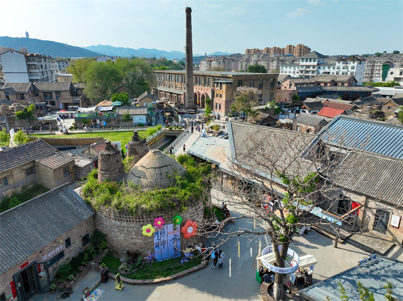 圖為古窯村一隅