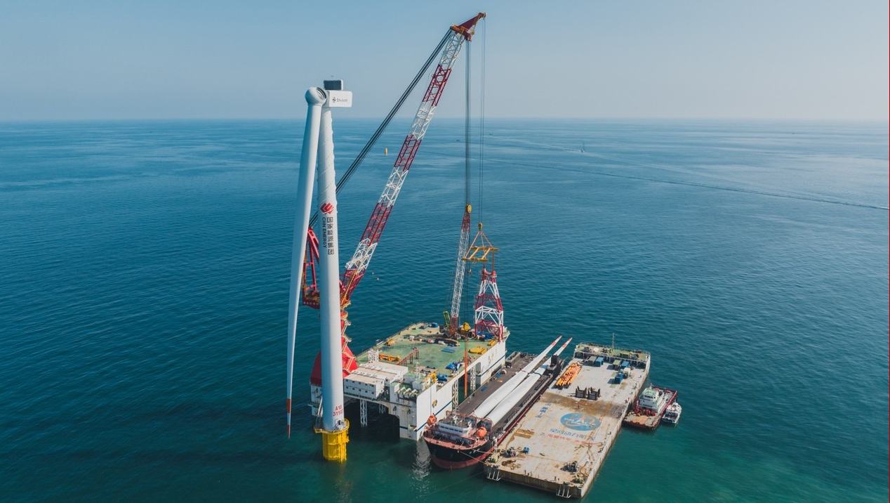 行進(jìn)中國｜風(fēng)起海上，“電”亮未來