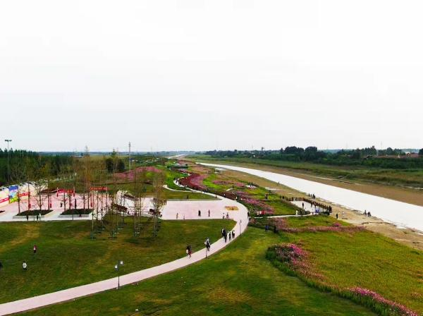 馬頰河辛橋廣場(chǎng)段治理后