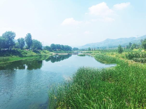 云蒙湖入湖河流治理后