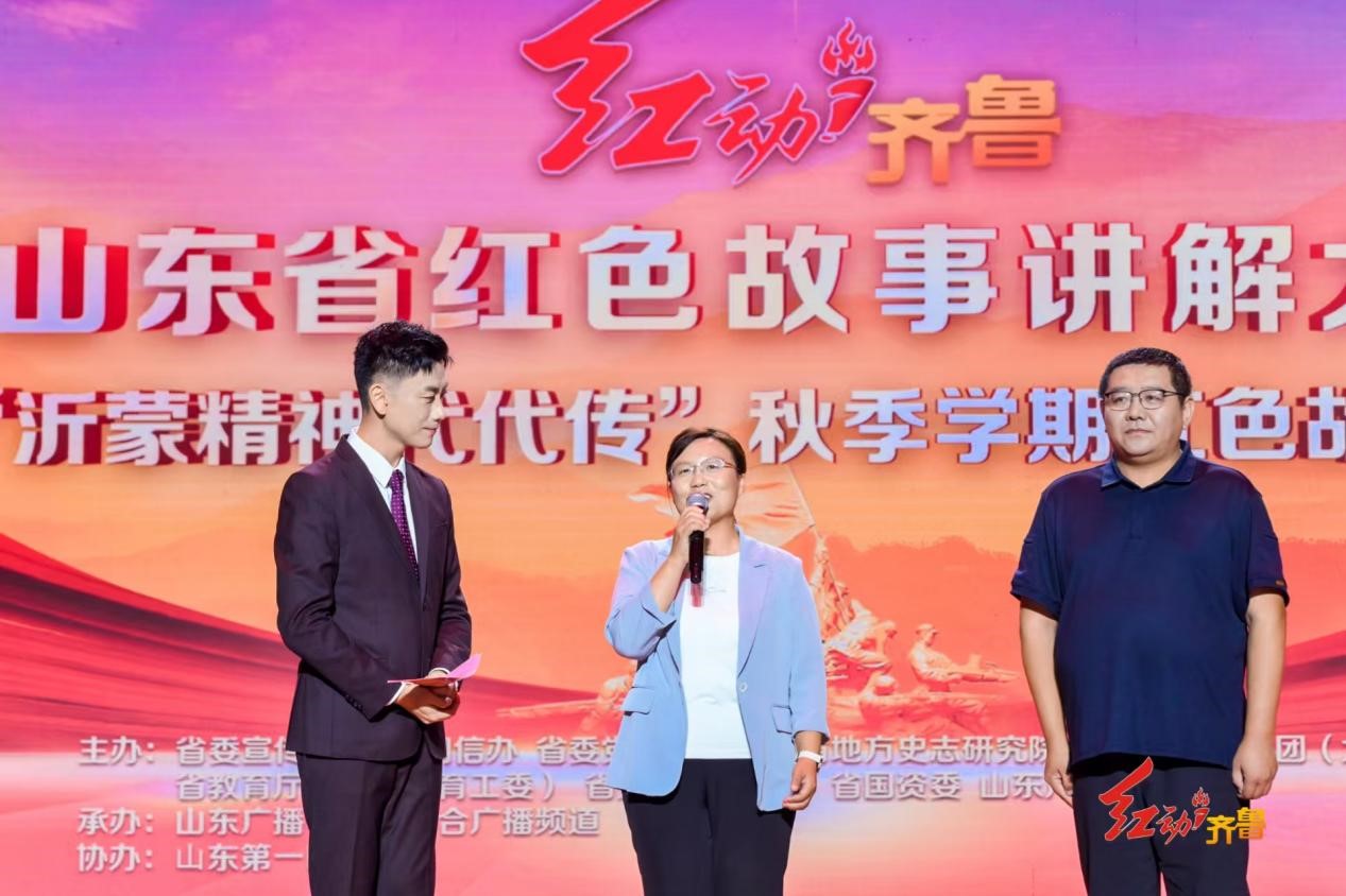 節(jié)目《心中的那一粒糧》人物原型新農(nóng)人薛麗娜夫婦分享初心的堅守。山東廣播電視臺綜合廣播供圖