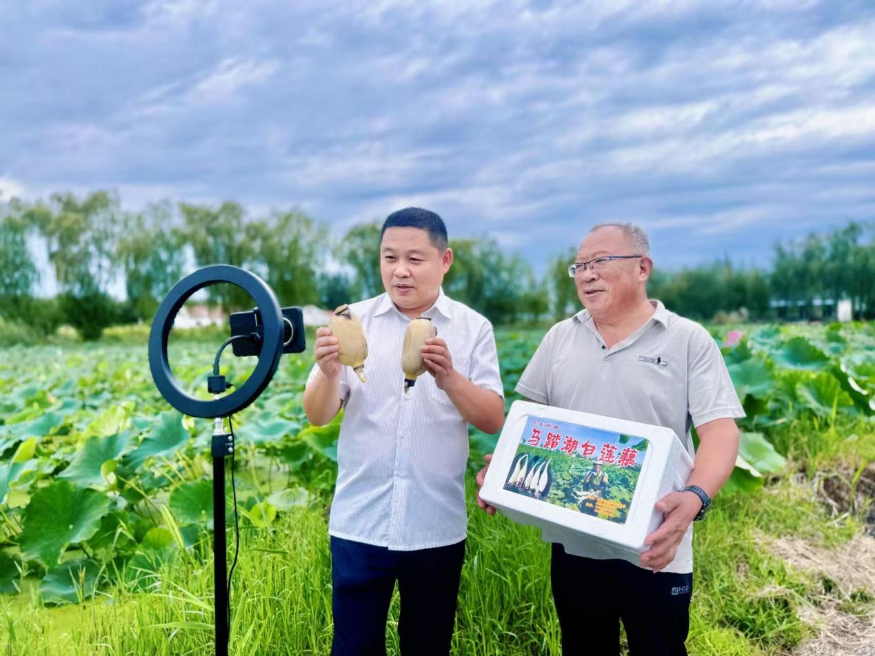 新的銷售方式為特產(chǎn)走出湖區(qū)找到新的路子