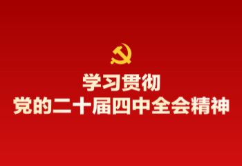 專題|學(xué)習(xí)貫徹黨的二十屆四中全會精神