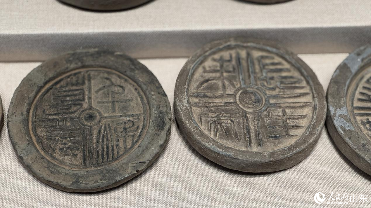 陳介祺金石博物館內(nèi)陳列的展品。人民網(wǎng) 莊潤澤攝