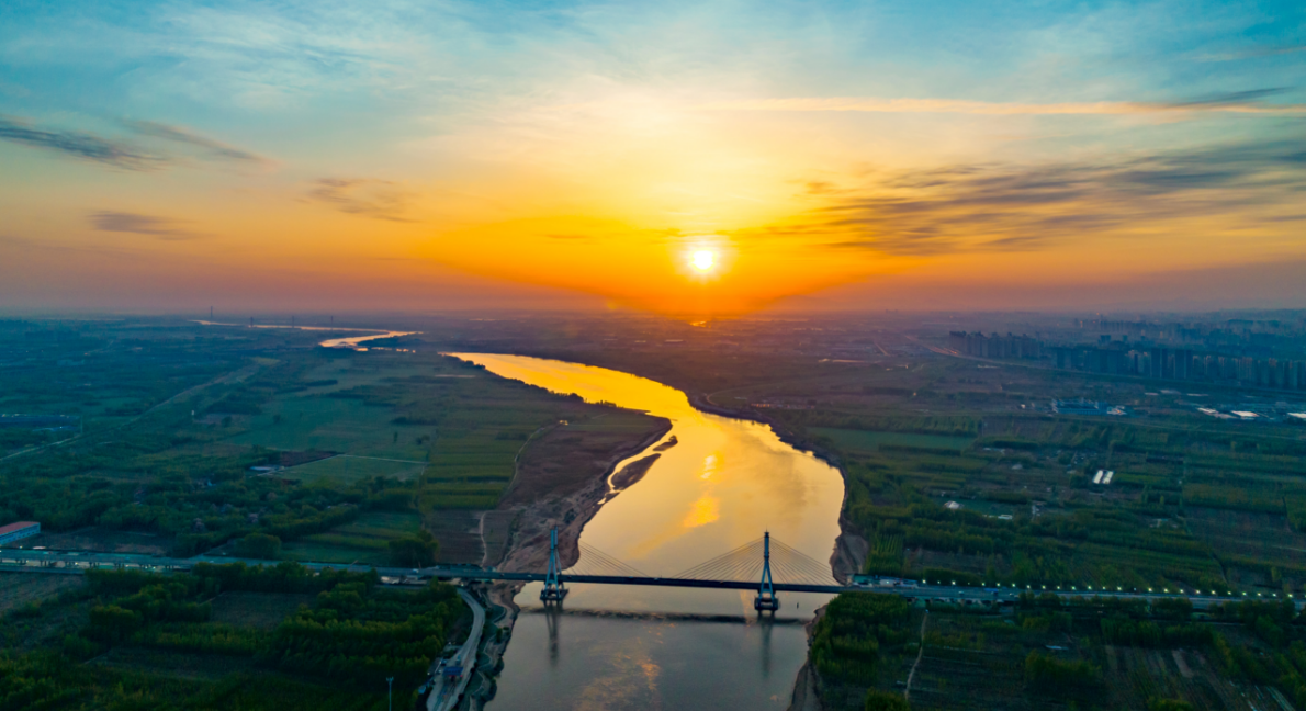 黃河山東段。陳彥攝