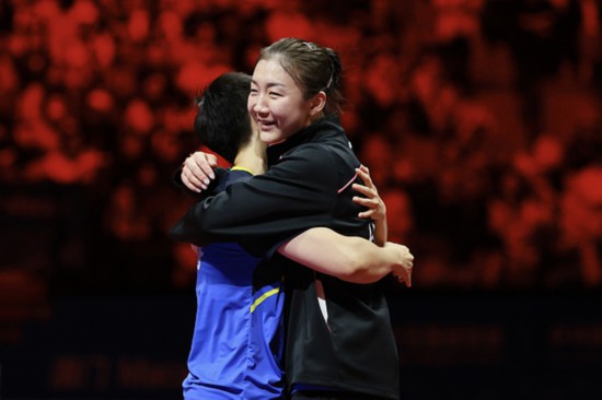 陳夢率山東女乒奪冠