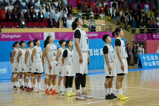 山東獲U18女籃冠軍